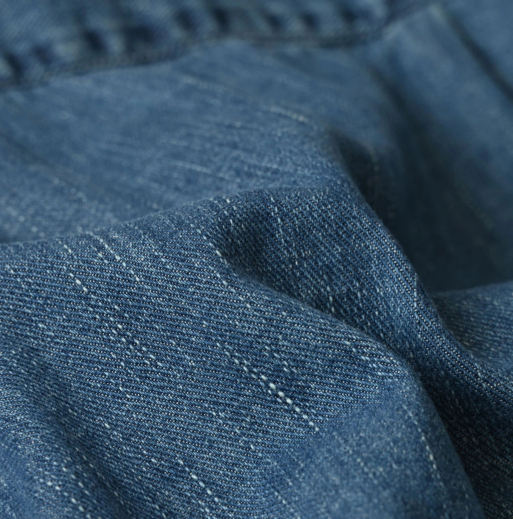 45 Petit Denim 908 8-knot Shirt Distressed Detail