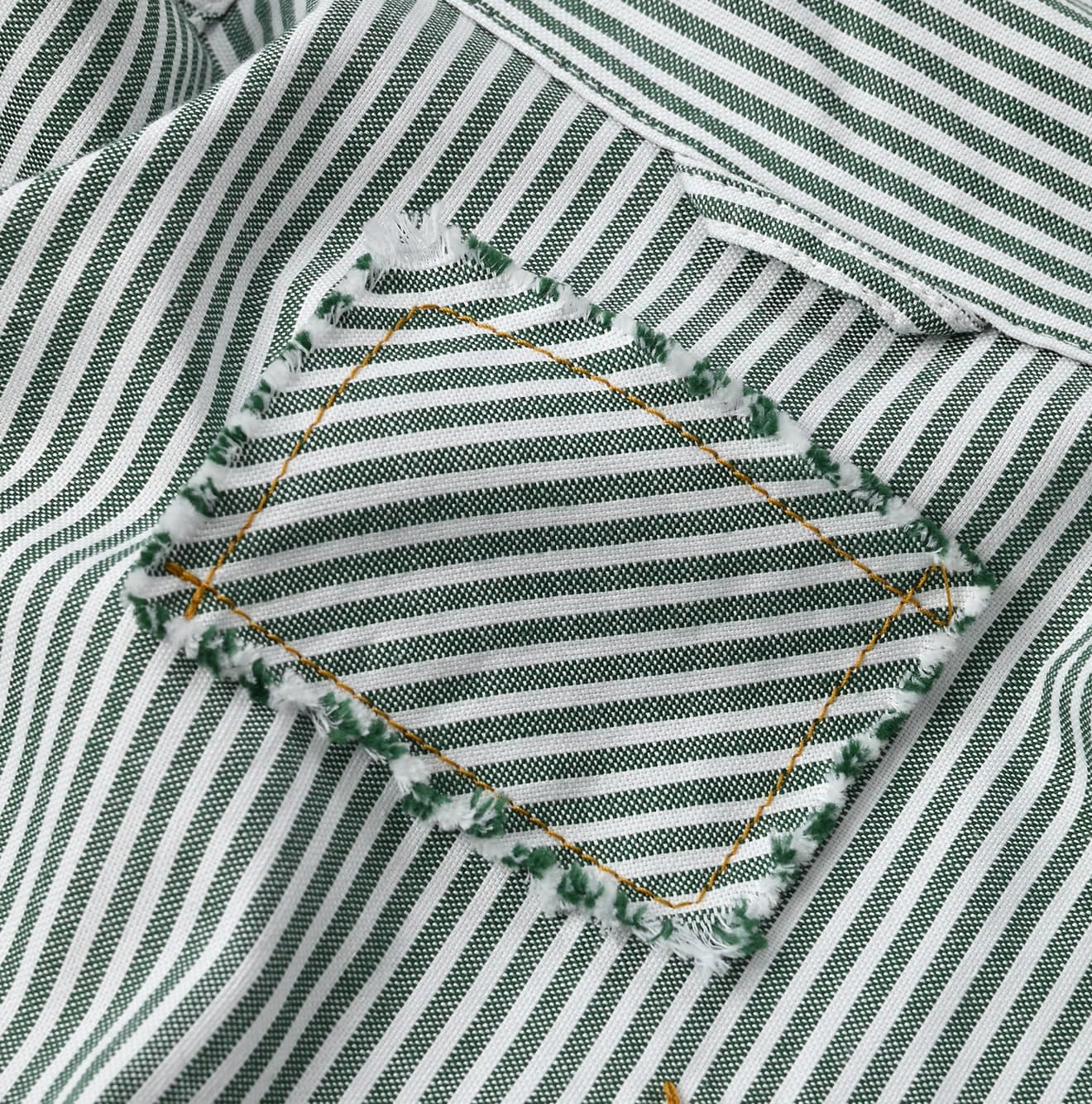 Supima OX 908 4-pocket Shirt Detail