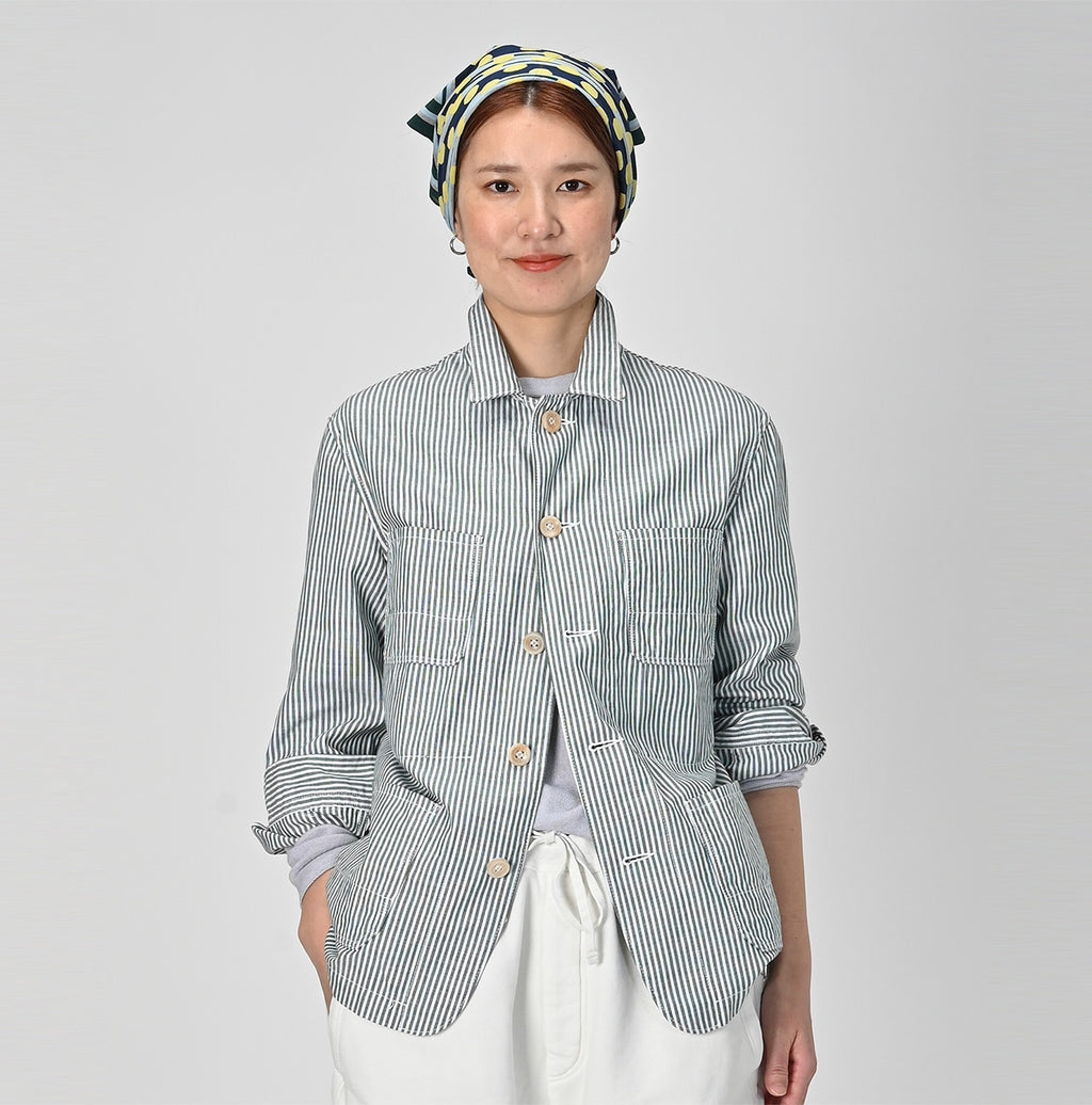 Supima OX 908 4-pocket Shirt Female Model