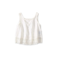 Indian Linen x Lace Flare Camisole