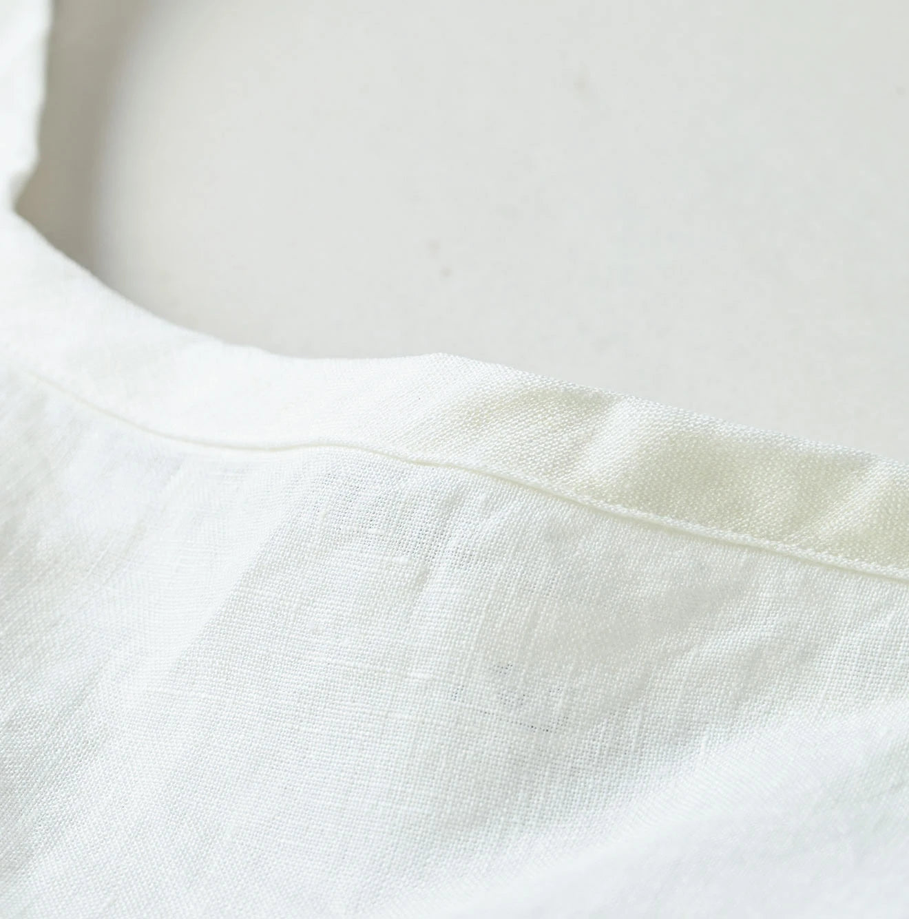 Indian Linen x Lace Flare Camisole Detail