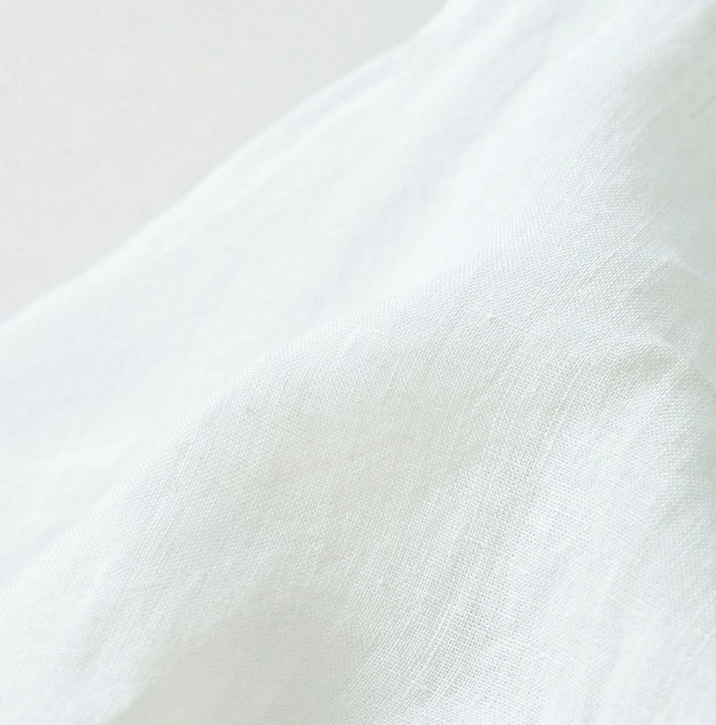 Indian Linen x Lace Flare Camisole Detail