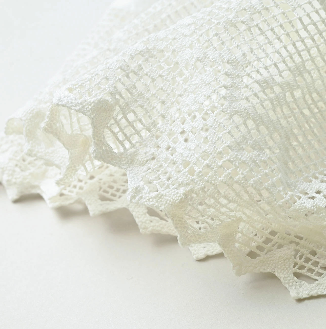 Indian Linen x Lace Flare Camisole Detail