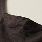 45 Plant Dyed Indian Linen x Lace Flare Camisole Detail
