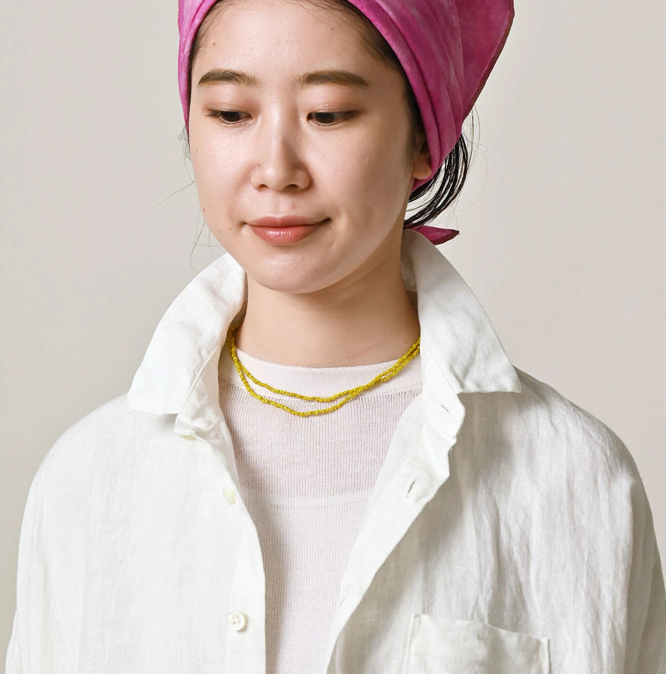 Indian Linen 908 Uma Shirt Detail