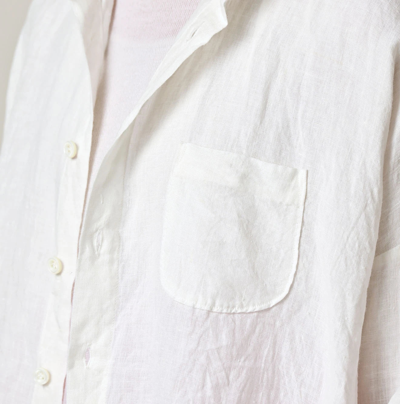 Indian Linen 908 Uma Shirt Detail