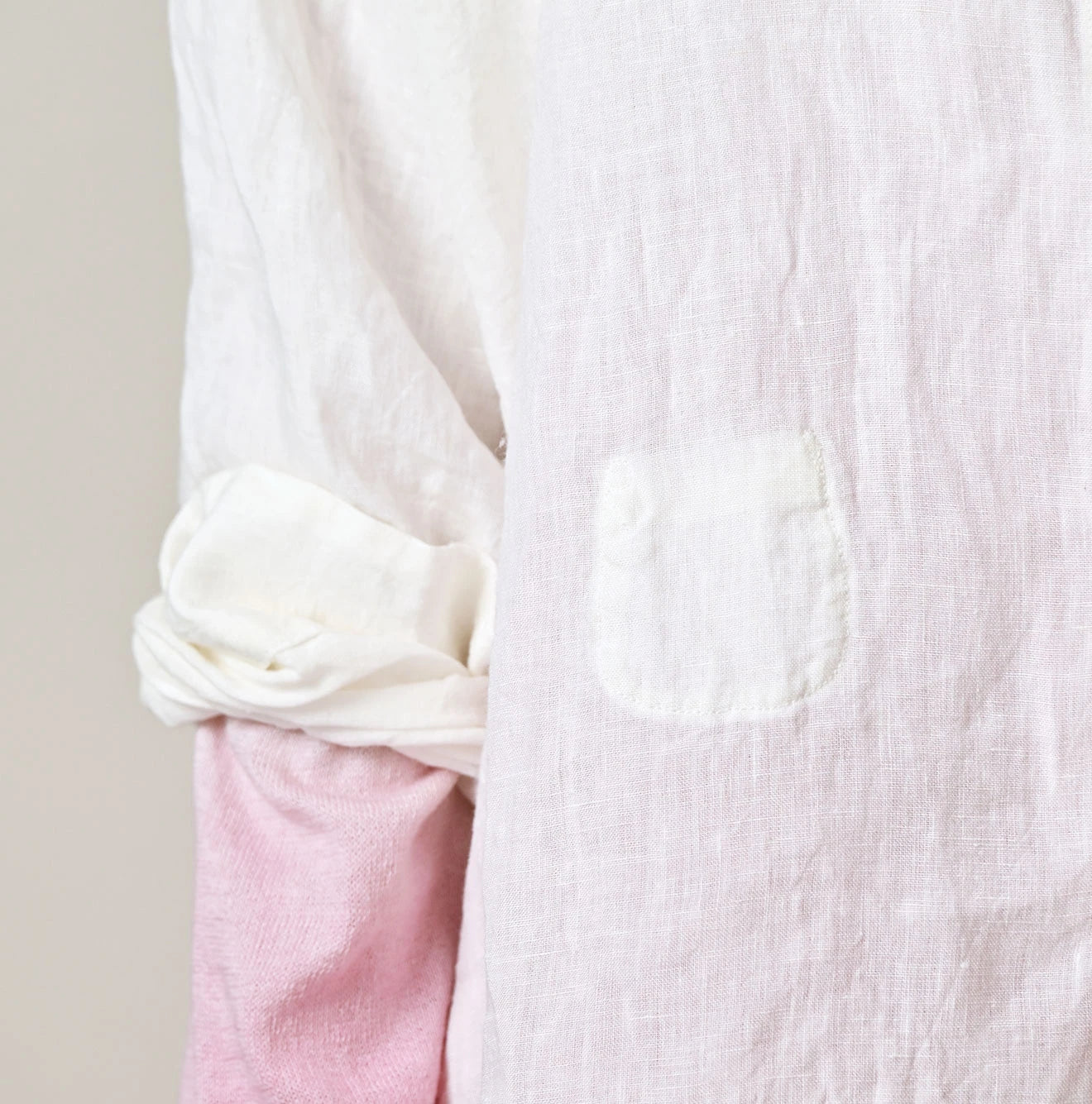 Indian Linen 908 Uma Shirt Detail