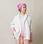 Indian Linen 908 Uma Shirt Female Model