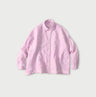 45 Plant Dyed Indian Linen 908 Uma Shirt Raspberry