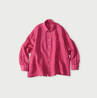 45 Plant Dyed Indian Linen 908 Uma Shirt
