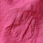 45 Plant Dyed Indian Linen 908 Uma Shirt Detail