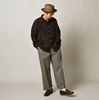 45 Plant Dyed Indian Linen 908 Uma Shirt Male Model