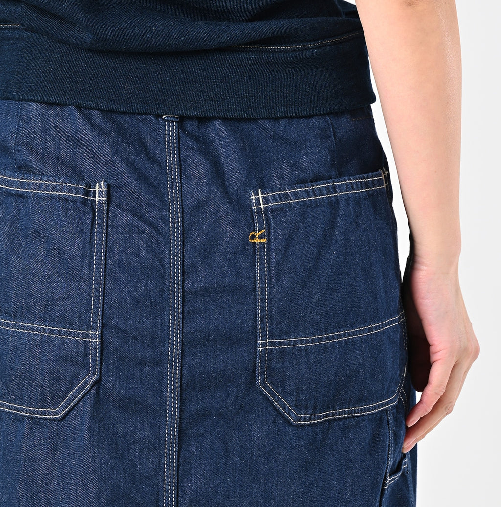 Mon-petit Denim Painter Skirt Detail