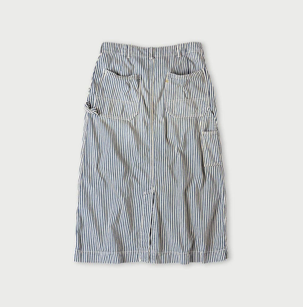 Mon-petit Denim Painter Skirt Back