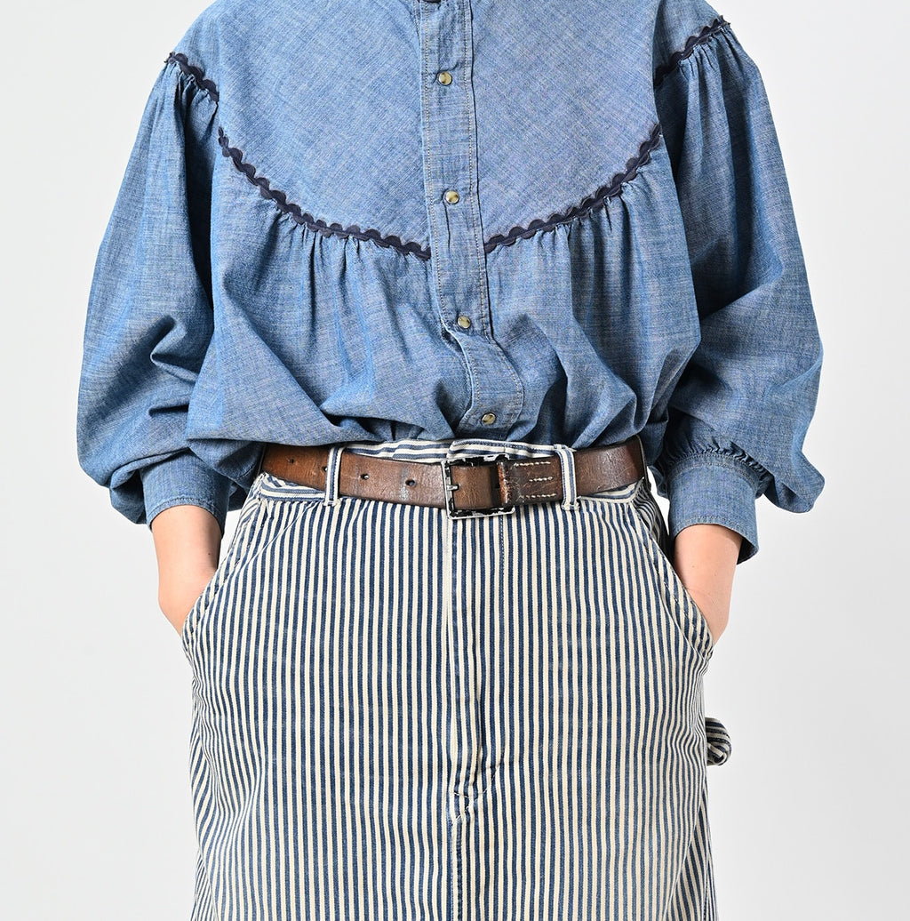 Mon-petit Denim Painter Skirt Detail