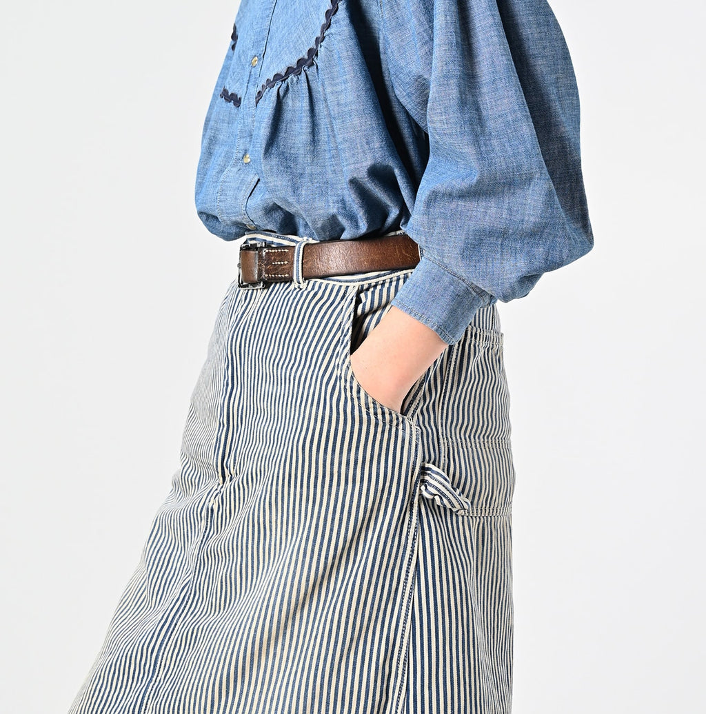 Mon-petit Denim Painter Skirt Detail
