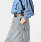 Mon-petit Denim Painter Skirt Detail