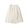 Indian Linen Easy Gather Kushukushu Skirt White