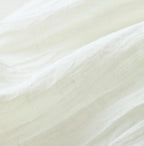 Indian Linen Easy Gather Kushukushu Skirt Detail