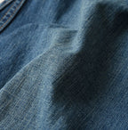 Mugihiko Denim Bell Skirt Zyu Detail
