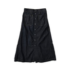 Mugihiko Denim Bell Skirt Nou