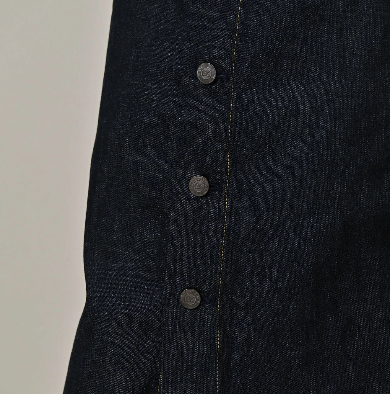 Mugihiko Denim Bell Skirt Nou Detail
