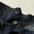Mugihiko Denim Bell Skirt Nou Detail