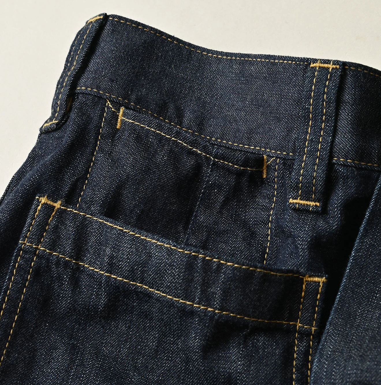 Mugihiko Denim Bell Skirt Nou Detail
