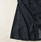 Mugihiko Denim Bell Skirt Nou Detail