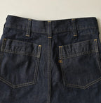Mugihiko Denim Bell Skirt Nou Detail