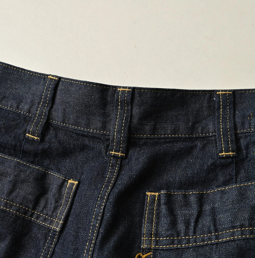 Mugihiko Denim Bell Skirt Nou Detail