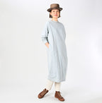 Plant Dyed Tenjiku 45 Star Dress Female Model