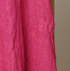 45 Plant Dyed Indian Linen Tuck Dress