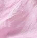 45 Plant Dyed Indian Linen Tuck Dress Detail