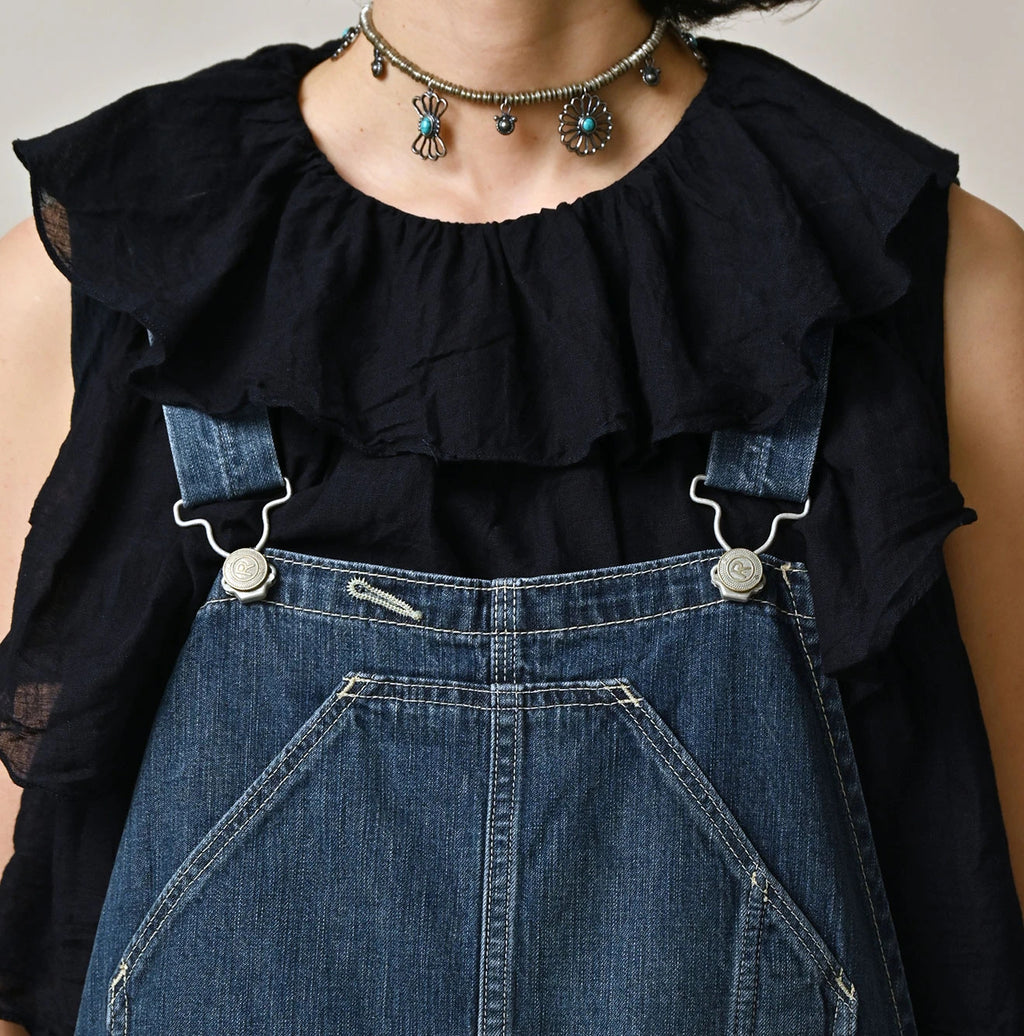 Mugihiko Denim 908 Overall Zyu Detail