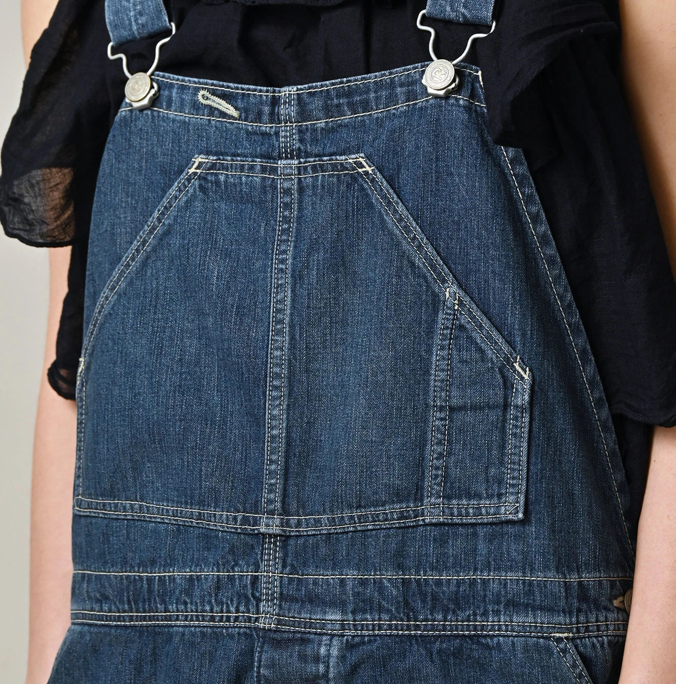 Mugihiko Denim 908 Overall Zyu Detail