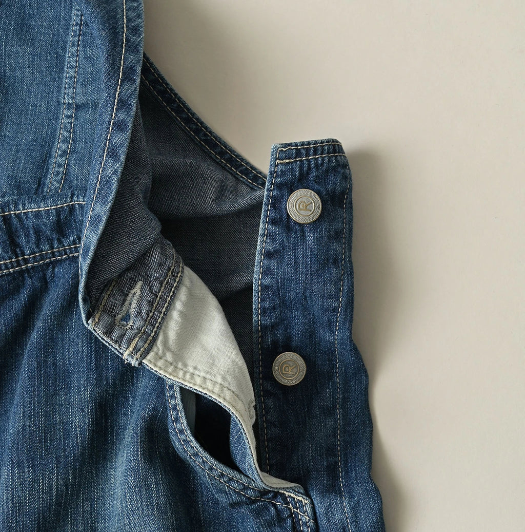 Mugihiko Denim 908 Overall Zyu Detail