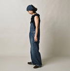 Mugihiko Denim 908 Overall Zyu Female Model