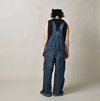 Mugihiko Denim 908 Overall Zyu Female Model