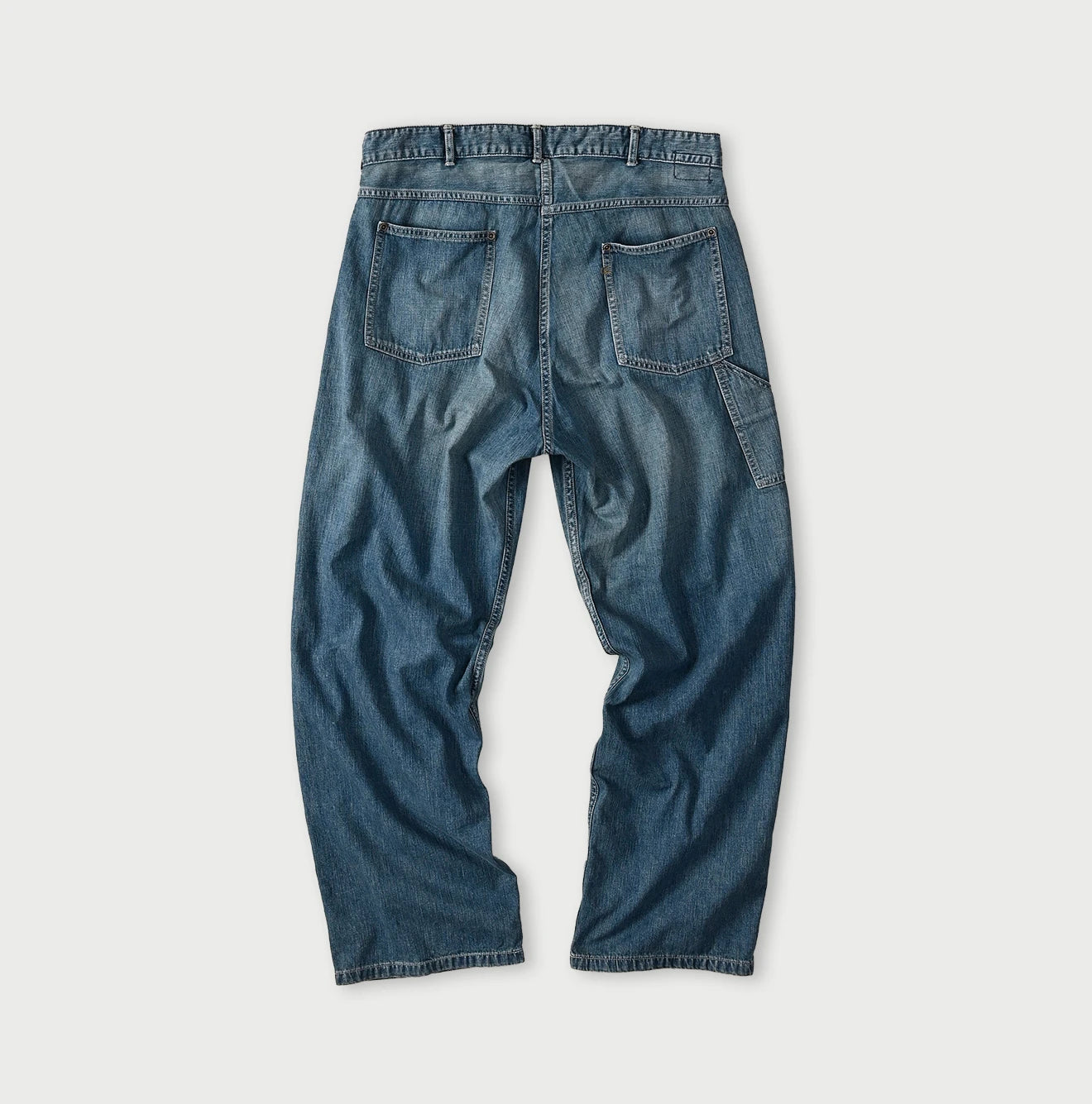 Mugihiko Denim 908 Painter Pants Tan Back