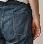Mugihiko Denim 908 Painter Pants Tan Detail