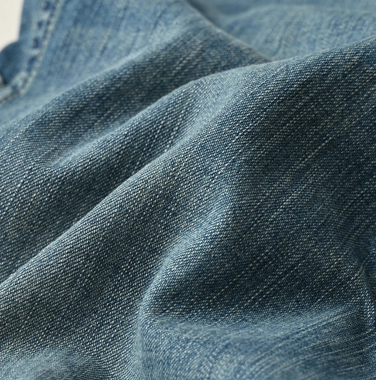 Mugihiko Denim 908 Painter Pants Tan Detail