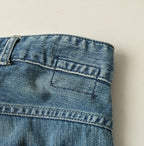 Mugihiko Denim 908 Painter Pants Tan Detail