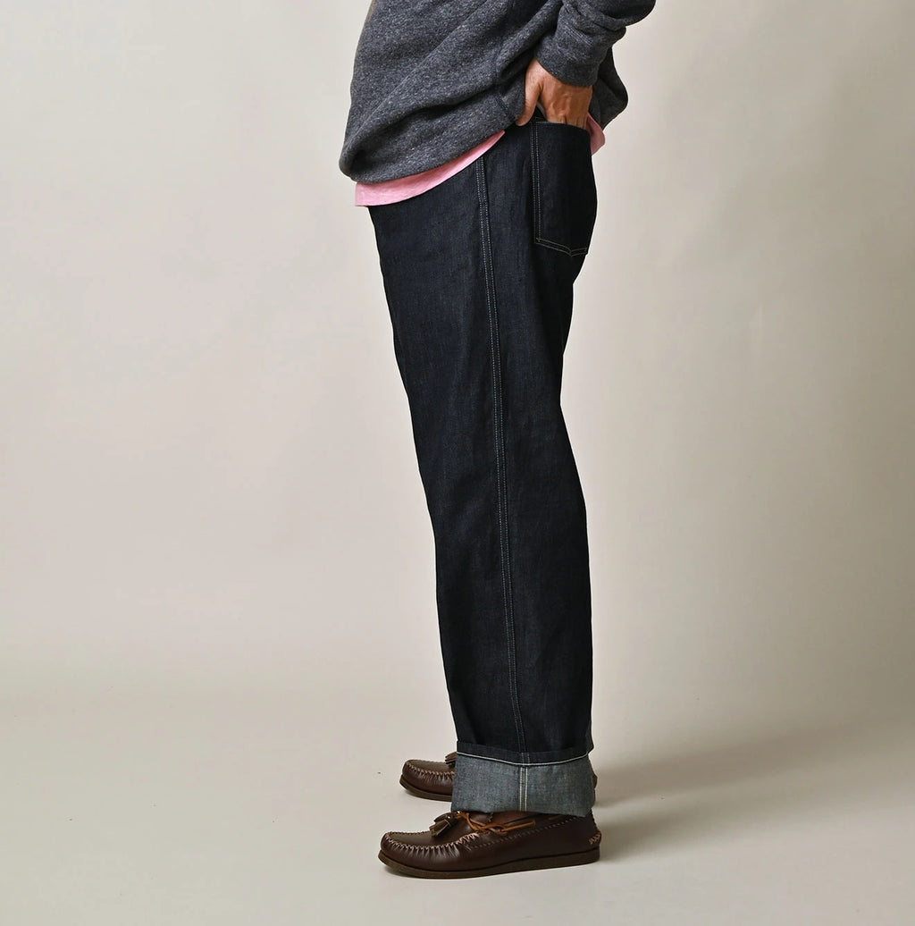 Mugihiko Denim 908 Painter Pants Nou Male Model