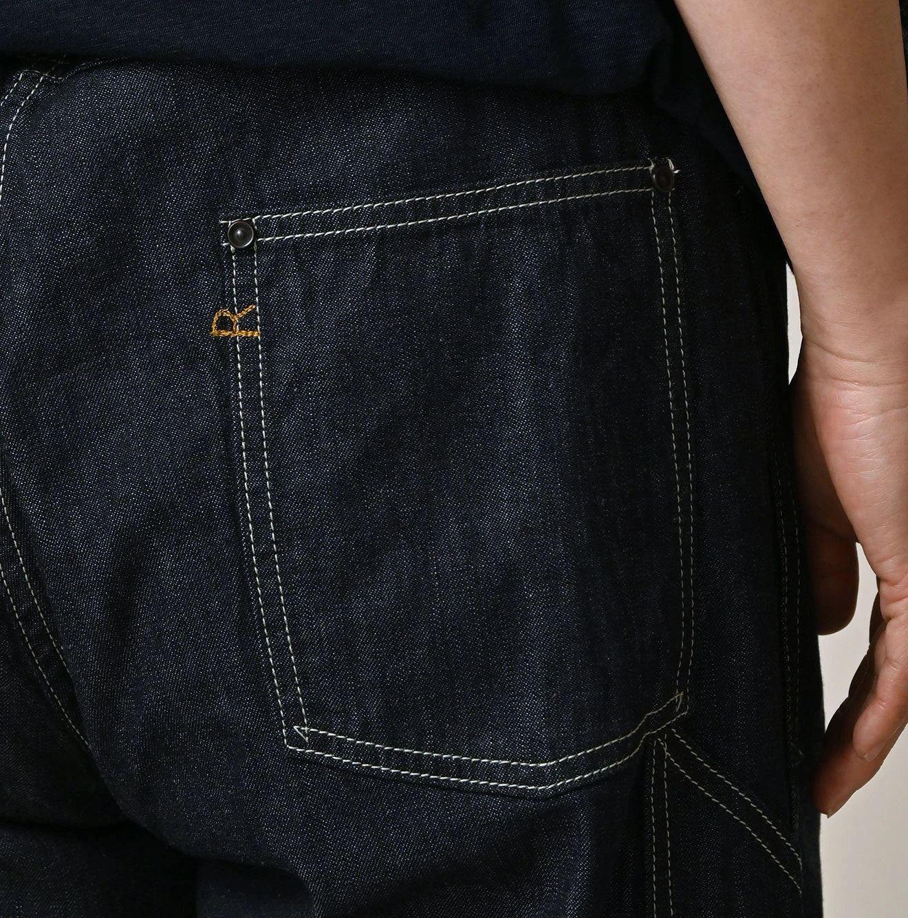 Mugihiko Denim 908 Painter Pants Nou Detail