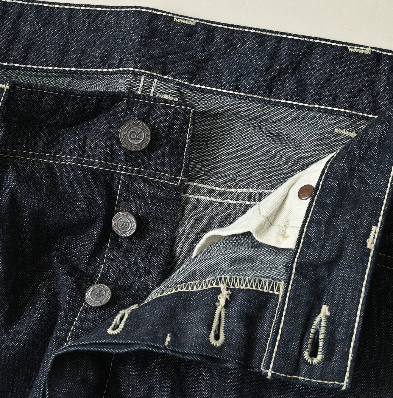 Mugihiko Denim 908 Painter Pants Nou Detail