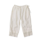 Indian Linen Petit Pants White