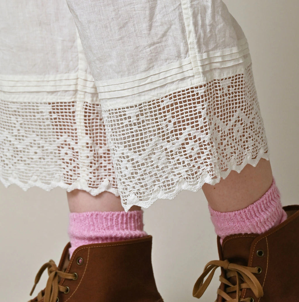 Indian Linen Petit Pants Detail