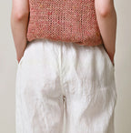 Indian Linen Petit Pants Detail