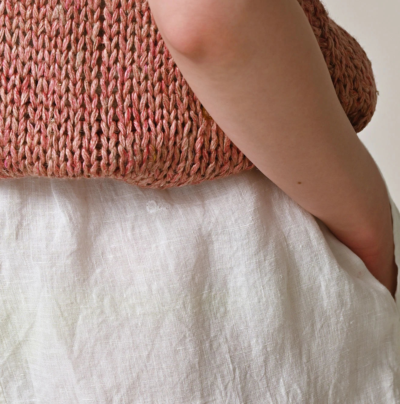 Indian Linen Petit Pants Detail